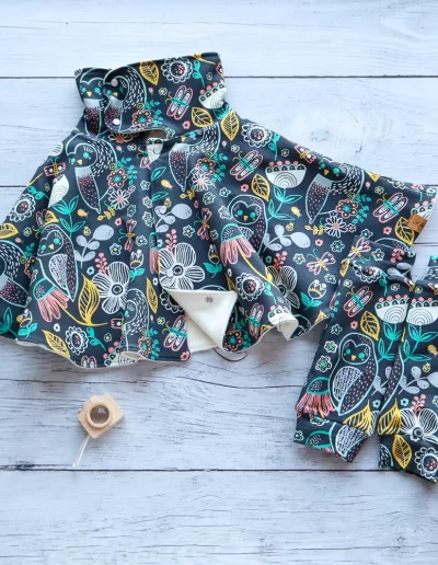 Ensemble cape et jambières