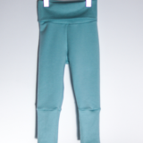 Legging bébé uni bleu