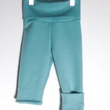 Legging uni bébé bleu