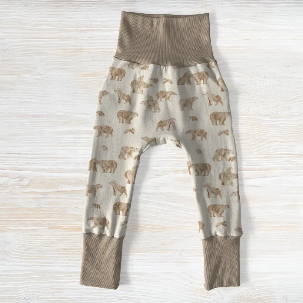 Sarouel gousset ours polaire (1000 × 1000 px) - comp Sarouel gousset ours polaire