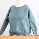 Sweat evolutif ample vert