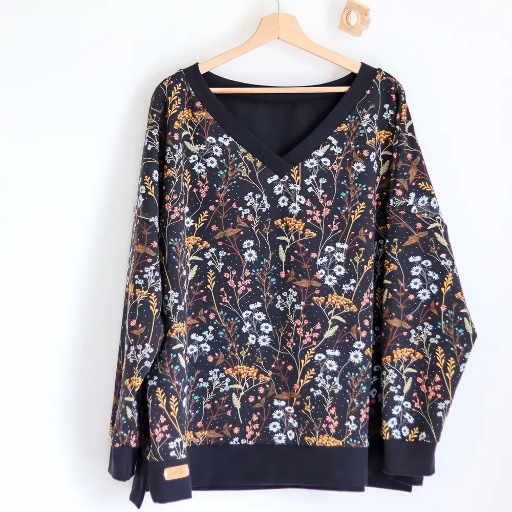 sweat femme ample col V 2XL-1 (1000 × 1000 px) - comp Sweat femme