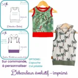 sweat a capuche sans manche imprimé (1000 × 1000 px) - comp sweat a capuche sans manche shéma et photo