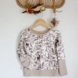 Sweat poche ronde animaux hiver (1000 × 1000 px) - comp Sweat poche ronde animaux hiver