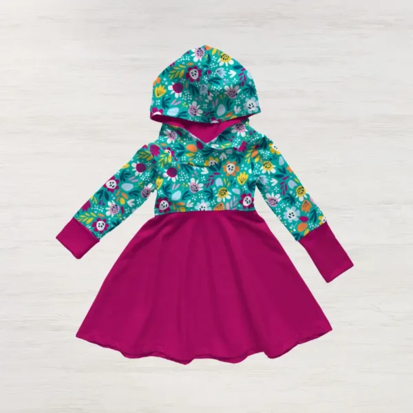 Robe Décontractée Coton Lin Fille - Manches Flutter - Robe Été Boho Pour Enfants 12 Mois à 6 Ans