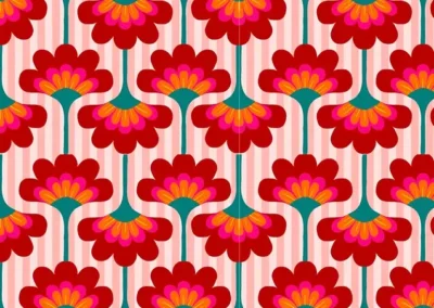 FT petites fleurs fleurs éventails Lily - Malotissus